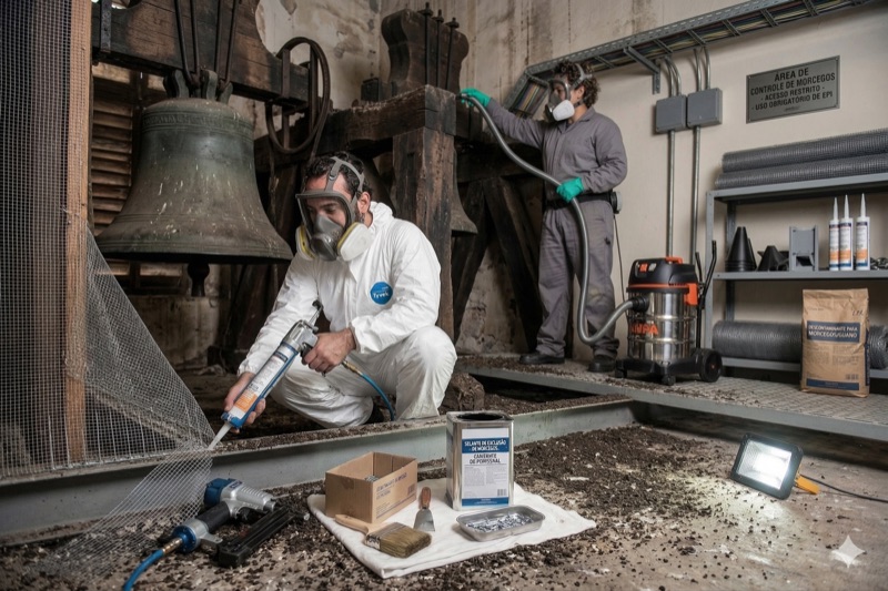 Controle de morcegos Solution Desentupidora